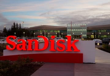 Прошедший финансовый квартал для SanDisk отметился снижением дохода и чистой прибыли