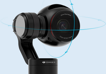 DJI Osmo: ручная видеокамера с мощной трехосевой стабилизацией