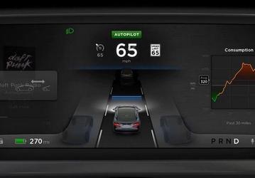 15 октября владельцы Tesla Model S получат автопилот