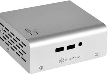 Размеры корпуса SilverStone Petit PT20 для мини-ПК Intel NUC — 125 x 110 x 50 мм