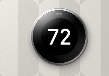 Третья версия популярного устройства Nest Thermostat обзавелась более крупным дисплеем с большим разрешением