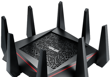 Роутер Asus RT-AC5300 поддерживает одновременную работу с несколькими беспроводными клиентами