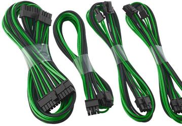 Наборы CableMod Basic Cable Kit включают четыре кабеля в цветной оплетке