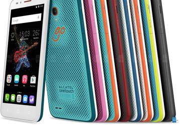 Смартфон Alcatel OneTouch Go Play способен выдержать падение с небольшой высоты и может похвастаться яркой внешностью