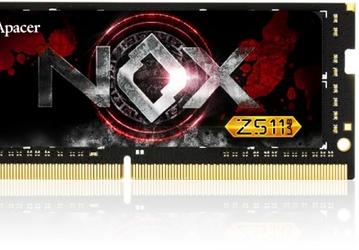 Модули памяти Apacer Nox DDR4 SO-DIMM отличаются большим объемом и высокой частотой