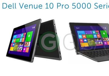 Планшет Dell Venue 10 Pro 5000 получит платформу Intel Cherry Trail