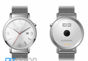 Умные часы Elephone Ele Watch получат круглый дисплей и металлический корпус