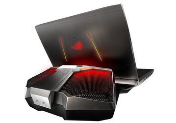 Ноутбук Asus ROG GX700 оснастили отдельным модулем с жидкостной системой охлаждения