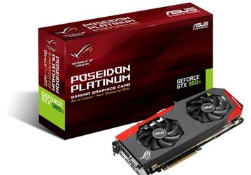 Видеокарта Asus ROG Poseidon GeForce GTX 980 Ti Platinum получила печатную плату младшей сестры