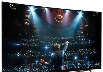 В телевизоре Panasonic TX-65CZ950 используется 65-дюймовая вогнутая панель OLED разрешением 4К
