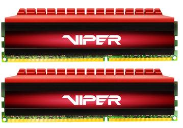Серию наборов модулей памяти Patriot Viper 4 пополнил двухканальный набор DDR4-3400 объемом 8 ГБ