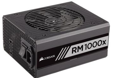 Блоки питания Corsair RMx имеют сертификат 80 Plus Gold
