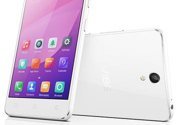 Представлен смартфон Lenovo Vibe S1, оснащенный двумя камерами на фронтальной панели