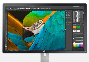 Монитор Dell UltraSharp UP3216Q оснащен ЖК-панелью IPS разрешением 4K