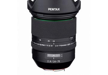 Изображение и спецификации объектива HD Pentax-D FA 24-70mm f/2.8ED SDM WR появились накануне анонса