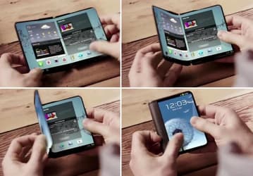 Серийный выпуск смартфонов Samsung со сгибающимися дисплеями начнется в этом году