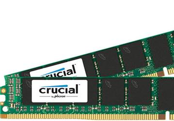 Crucial использует в модулях памяти DDR4 VLP RDIMM объемом 32 ГБ и DDR4 LRDIMM объемом 64 ГБ микросхемы плотностью 16 Гбит