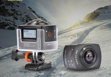 Экшн-камера Amkov AMK100S, снимающая фото с углом обзора 360°, оценена в $130