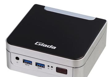 Габариты мини-ПК Giada i80 на платформе Intel Skylake-U — 117 х 111 х 47 мм