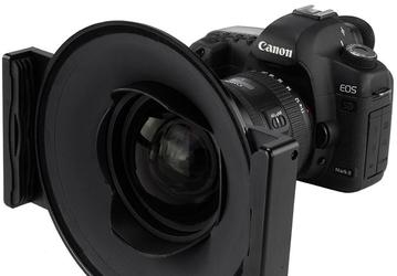 Fotodiox WonderPana Free Arc XL позволяет устанавливать на объектив Canon EF 11-24mm f/4L USM фильтры диаметром 186 мм