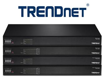 Представлена серия коммутаторов TrendNet High-Power PoE+ AV