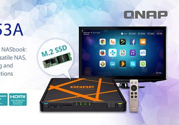 Начались продажи хранилищ на базе SSD Qnap NASbook TBS-453A со встроенным сетевым коммутатором