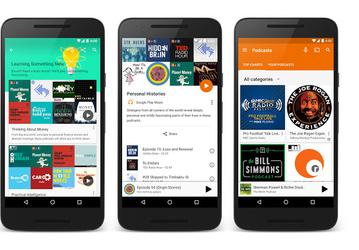 В сервисе Google Play Music появился раздел с подкастами, но пока лишь в США и Канаде
