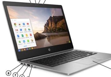 Новый хромбук HP Chromebook 13 G1 получит экран разрешением 3200 х 1800 пикселей и большой объём оперативной памяти 