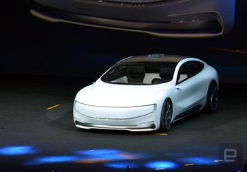 Компания LeEco показала LeSEE — свой первый электрический концепт-кар