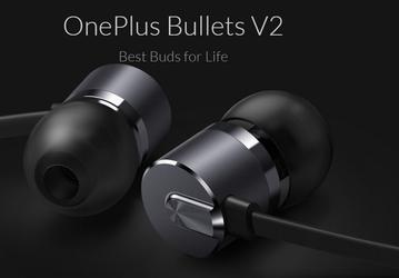 OnePlus представила наушники Bullets v2