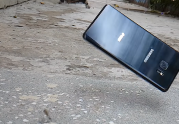 Краш-тест дня: смартфон Samsung Galaxy Note7, защищённый стеклом Gorilla Glass 5, подвергли различным испытаниям