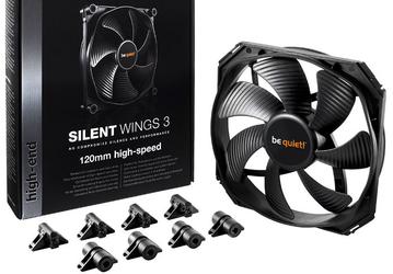 Корпусные вентиляторы Be Quiet! SilentWings 3 одни из самых тихих в сегменте