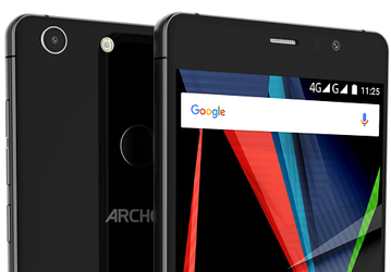 Смартфон Archos 55 Diamond Selfie получил флэш-память объемом 64 ГБ
