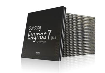 Samsung начинает серийный выпуск 14-нанометровых SoC Exynos 7570 со встроенными средствами беспроводного подключения