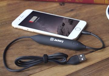 Jackery Jewel — первый кабель с разъемами USB и Lightning, а также встроенным аккумулятором
