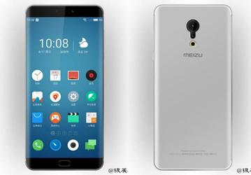 Новое изображение смартфона Meizu Pro 7 демонстрирует металлический корпус, кольцевую вспышку и изогнутый дисплей