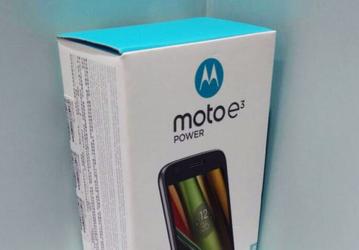 Cмартфон Moto E3 Power поступил в продажу минуя стадию официального анонса
