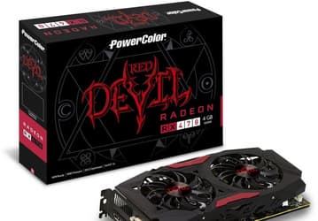 Графический процессор 3D-карты PowerColor Red Devil RX 470 разогнан до 1270 МГц, память — до 7000 МГц