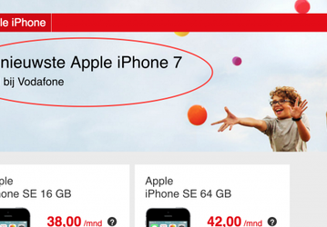 Vodafone подтвердил название iPhone 7, инсайдер опубликовал характеристики смартфона