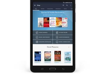 Samsung Galaxy Tab A Nook — очередной корейский планшет, предлагаемый эксклюзивно компанией Barnes & Noble 