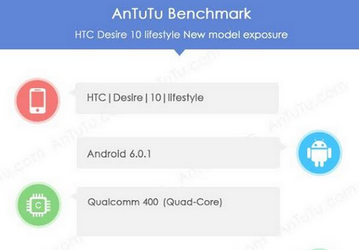  ПО AnTuTu утверждает, что в смартфоне HTC Desire 10 Lifestyle используется SoC Snapdragon 400
