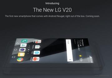 Google подтвердила, что LG V20 является первым смартфоном, который получит Android 7.0 Nougat из коробки
