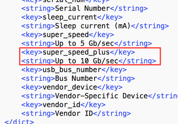Исходный код macOS Sierra указывает на наличие портов USB 3.1 Gen 2 в новых компьютерах Mac