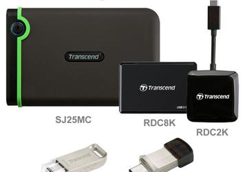 Transcend анонсировала линейку накопителей с разъемом USB-C