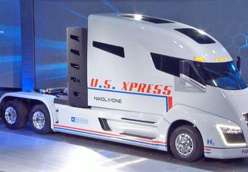 Nikola One — первый в мире водородно-электрический магистральный тягач