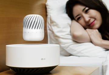 LG обещает представить на CES 2017 левитирующую акустическую систему PJ9 