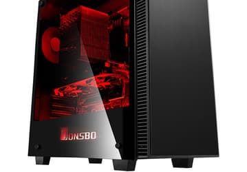 Корпус Jonsbo QT03A получил боковые и фронтальную панель из закаленного стекла и алюминия