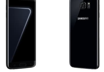 Смартфон Samsung Galaxy S7 Edge в цвете Black Pearl оснащен 128 ГБ флэш-памяти