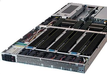 Референсная стойка со 120 ускорителями Radeon Instinct MI25 имеет производительность 3 PFLOPS