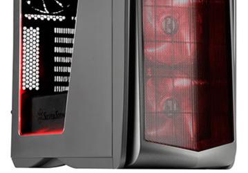 Компьютерный корпус SilverStone PM01TR-W окрашен «под титан»